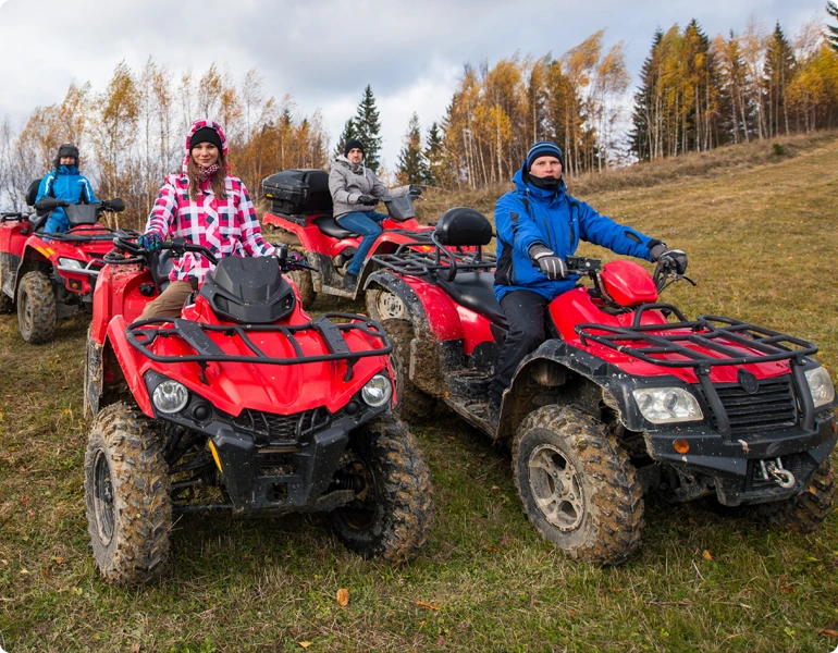 organiser des balades en quad en France